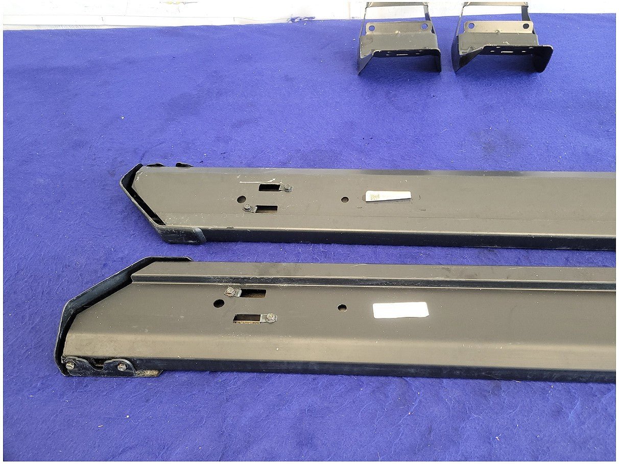 15 - 24 F150 CREW CAB Running Boards Black FORD Steps OE Takeoffs OEM Factory New Take Off - The Parts Farm