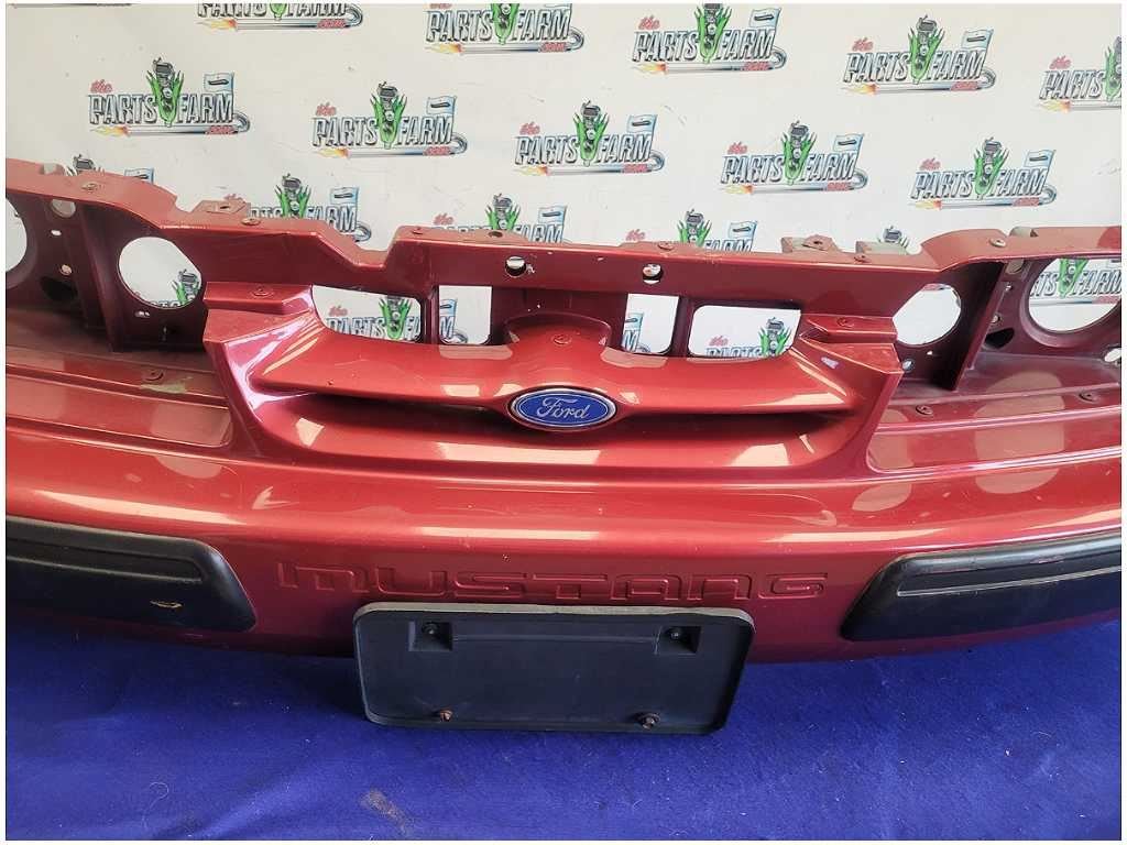 1987 - 1993 Ford Mustang LX Front Bumper Cover *Read* Paint Maroon 2702 - The Parts Farm
