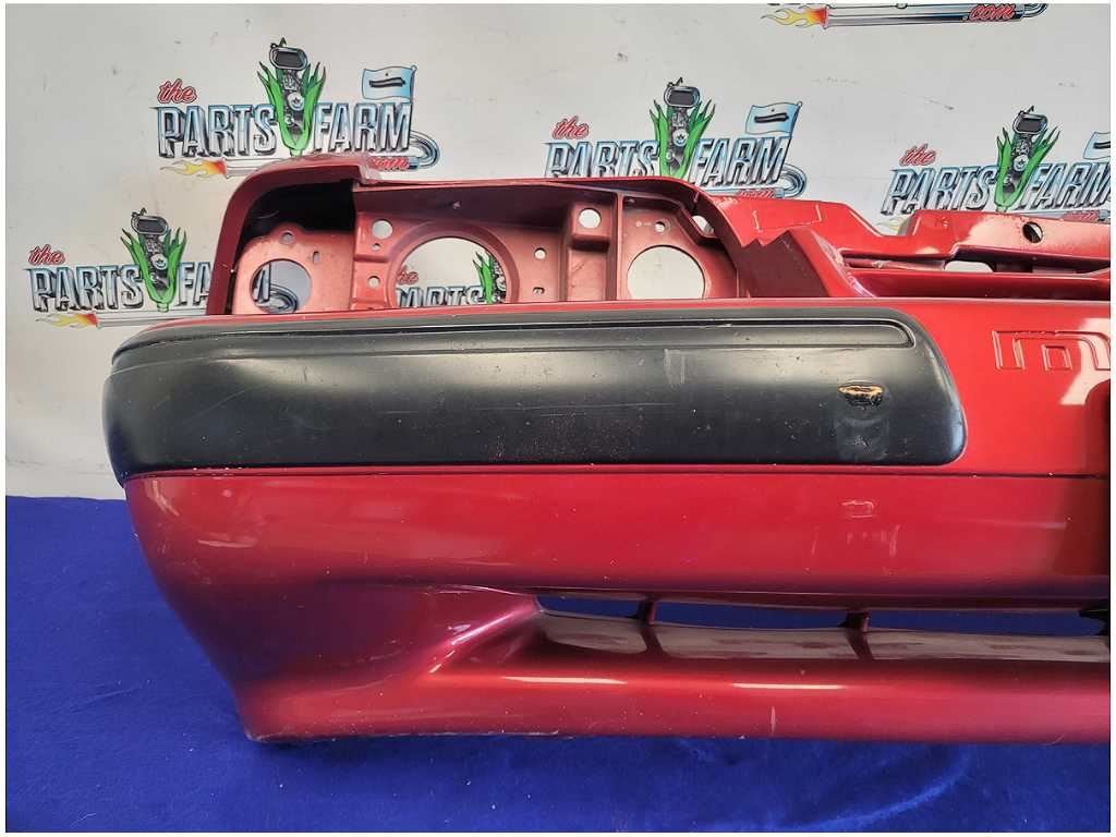1987 - 1993 Ford Mustang LX Front Bumper Cover *Read* Paint Maroon 2702 - The Parts Farm