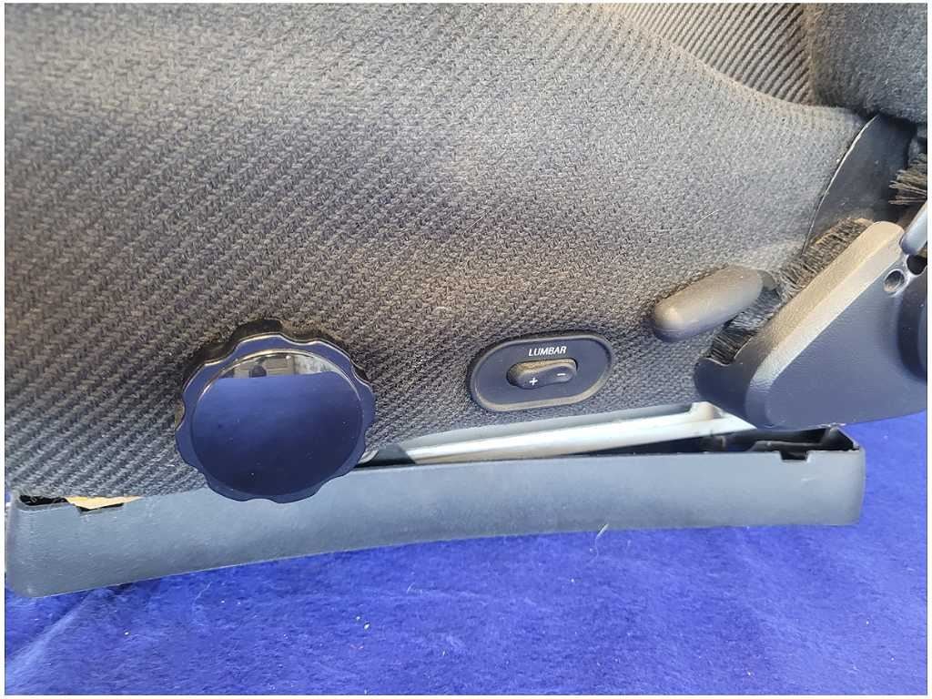 1994 - 1995 Ford Mustang GT Convertible Set Black Cloth Seats Bucket *Read* 2724 - The Parts Farm