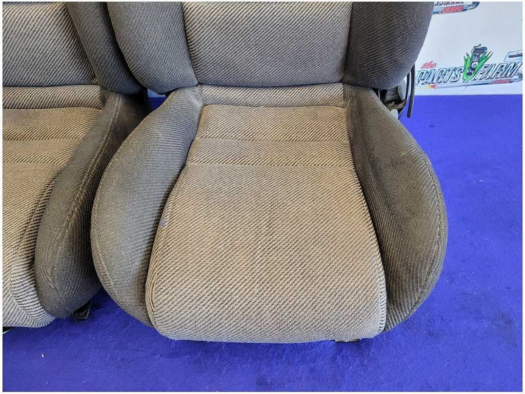 1994 - 1995 Ford Mustang GT Convertible Set Black Cloth Seats Bucket *Read* 2724 - The Parts Farm