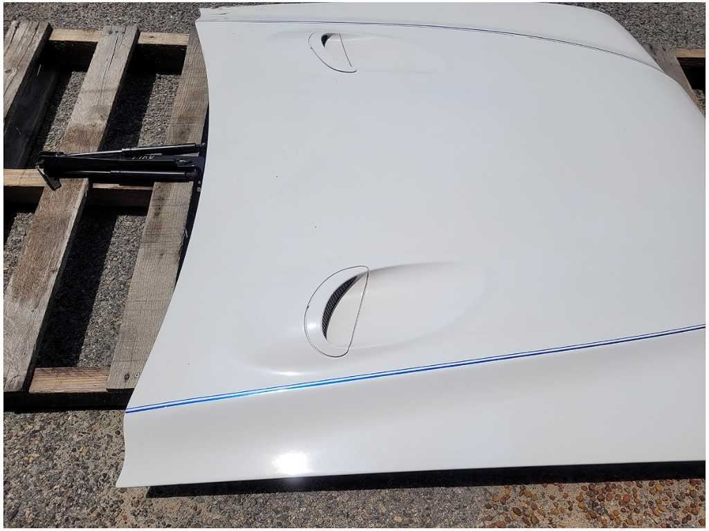 1994 - 1998 Ford Mustang Cobra GT Front Hood Shell Scoops *Cracked* 2704 - The Parts Farm