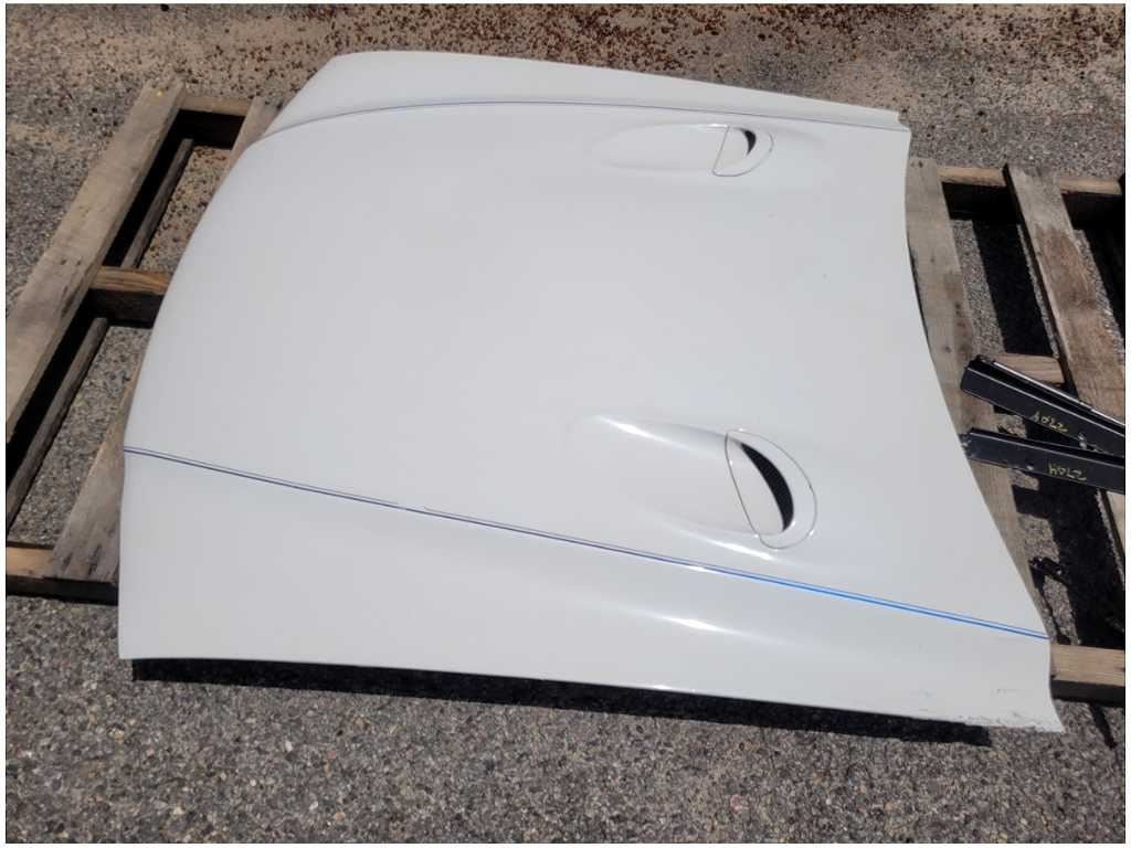 1994 - 1998 Ford Mustang Cobra GT Front Hood Shell Scoops *Cracked* 2704 - The Parts Farm