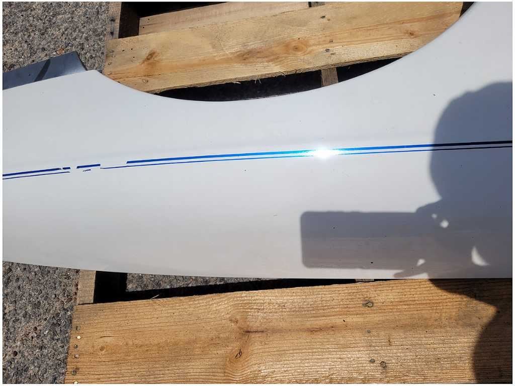 1994 - 1998 Ford Mustang GT Cobra Passenger Front Fender Body Part Paint 2704 - The Parts Farm