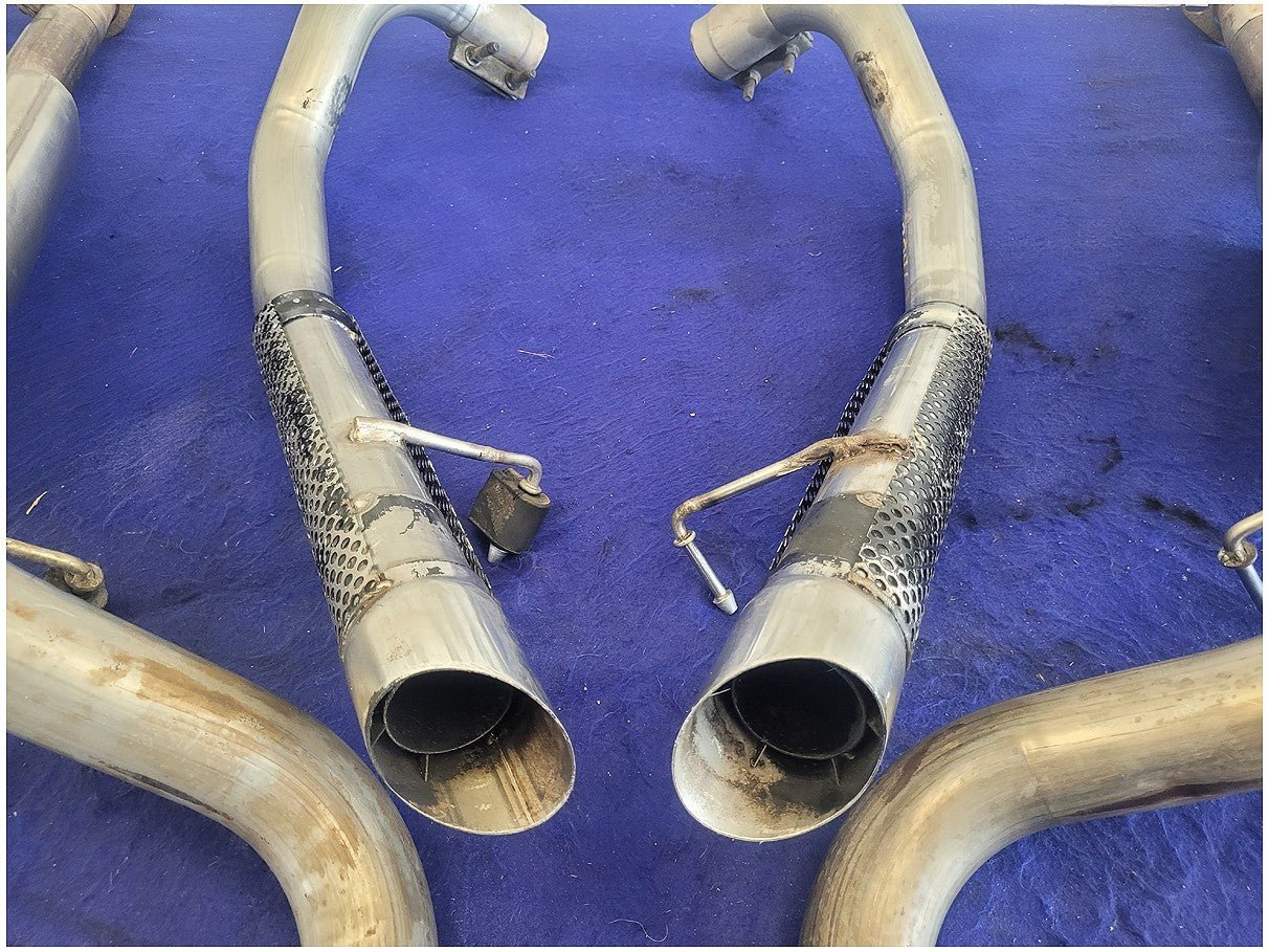 1994 - 1998 Ford Mustang GT Saleen Borla Machine Gun Tip Exhaust Muffler 2746 - The Parts Farm