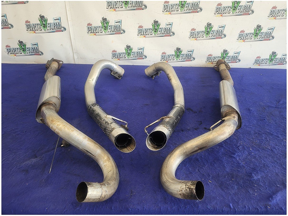 1994 - 1998 Ford Mustang GT Saleen Borla Machine Gun Tip Exhaust Muffler 2746 - The Parts Farm