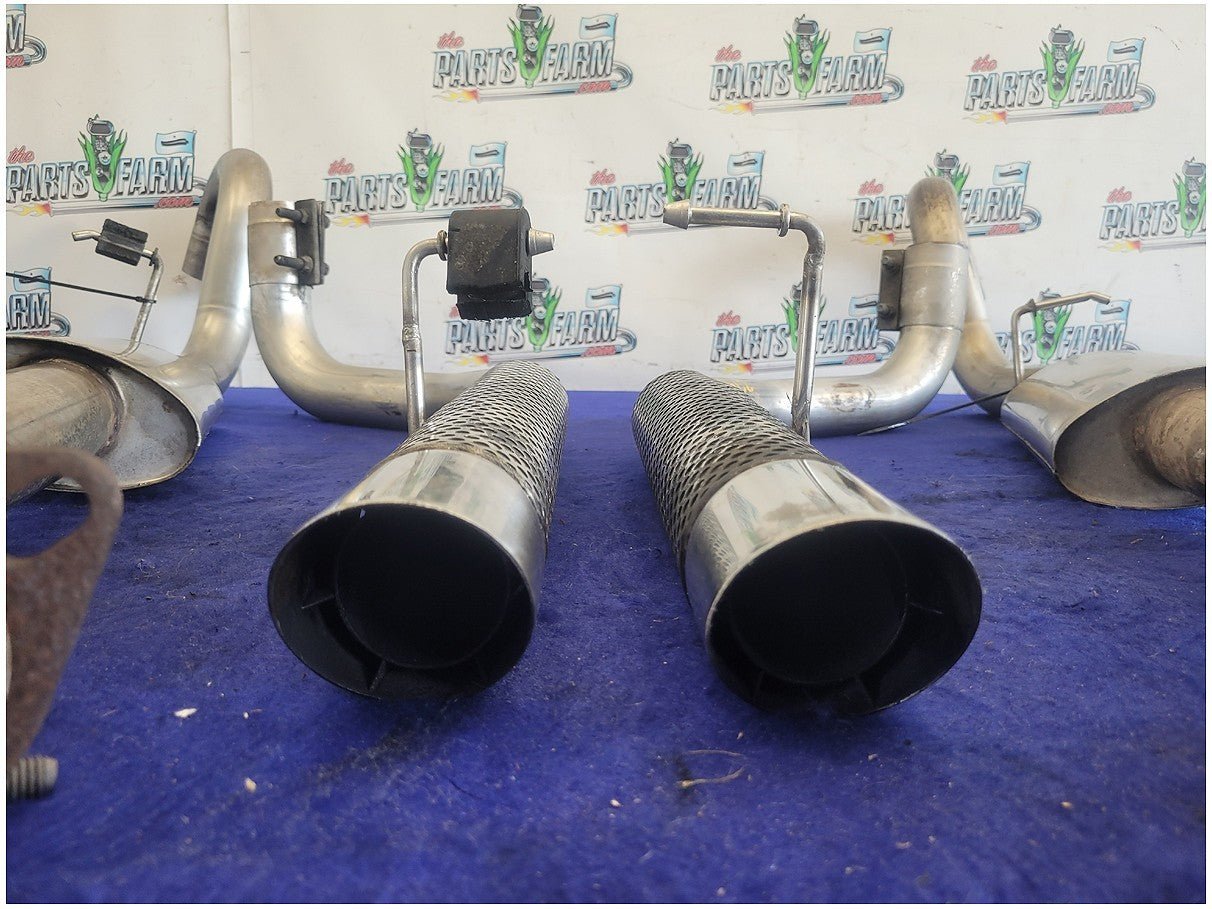 1994 - 1998 Ford Mustang GT Saleen Borla Machine Gun Tip Exhaust Muffler 2746 - The Parts Farm