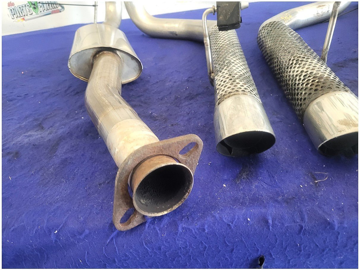 1994 - 1998 Ford Mustang GT Saleen Borla Machine Gun Tip Exhaust Muffler 2746 - The Parts Farm