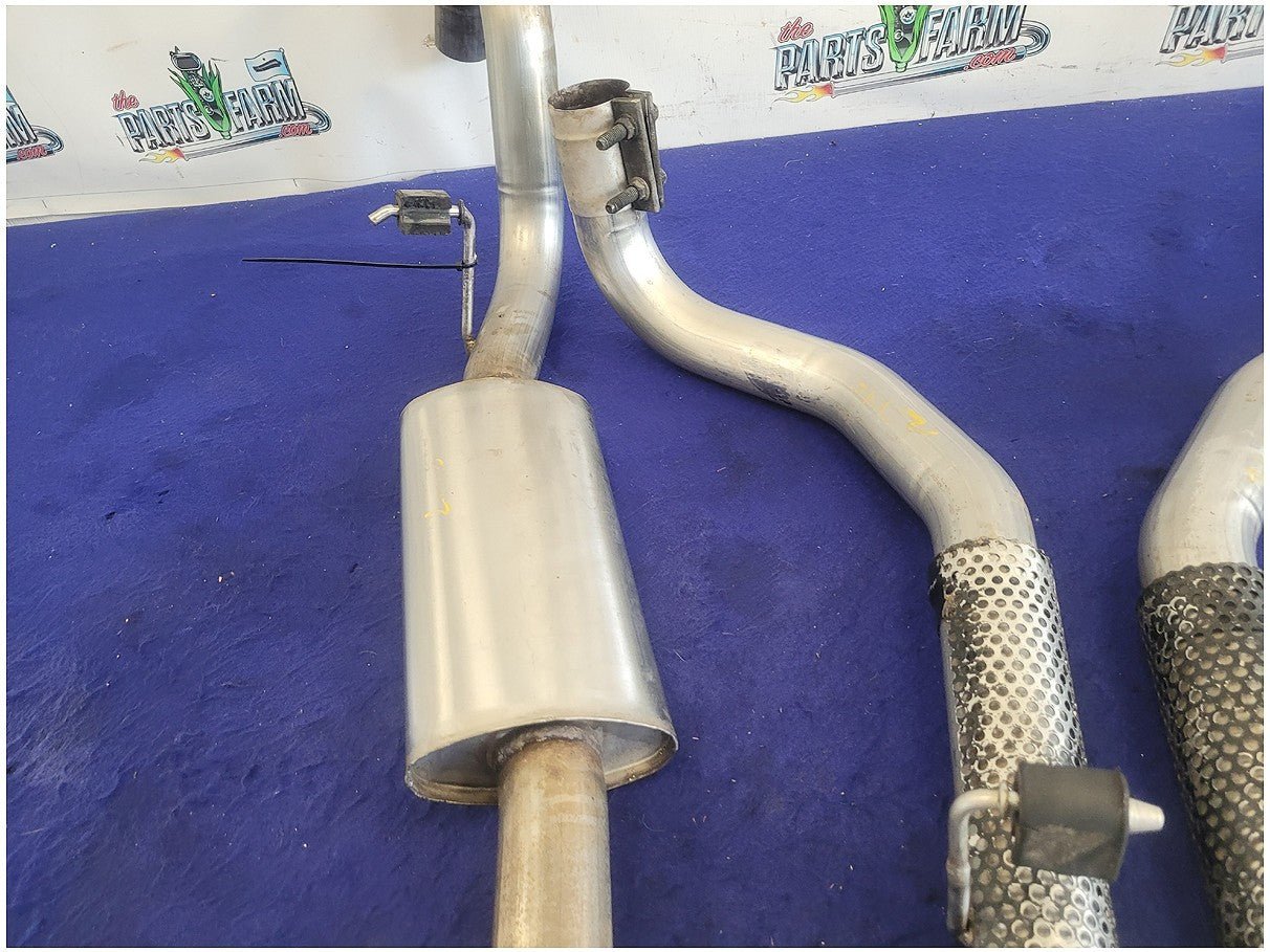 1994 - 1998 Ford Mustang GT Saleen Borla Machine Gun Tip Exhaust Muffler 2746 - The Parts Farm