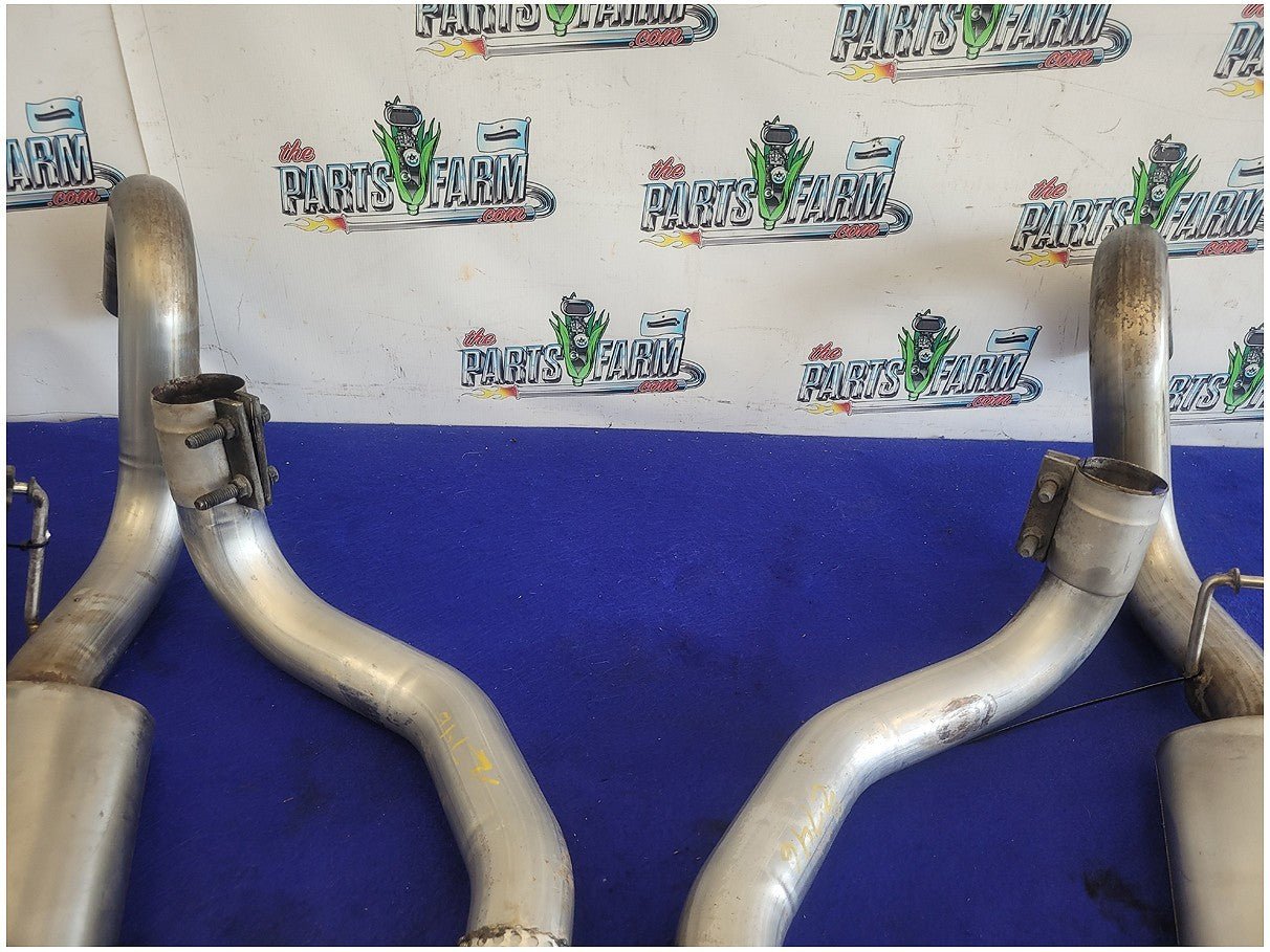1994 - 1998 Ford Mustang GT Saleen Borla Machine Gun Tip Exhaust Muffler 2746 - The Parts Farm