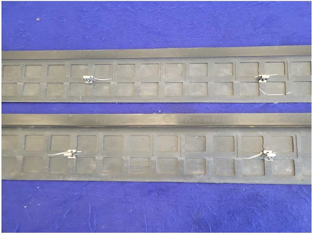 1998 - 2002 Pontiac Trans Am 5.7L Coupe Pair Door Sill Plates Scuff Lower 2679 - The Parts Farm