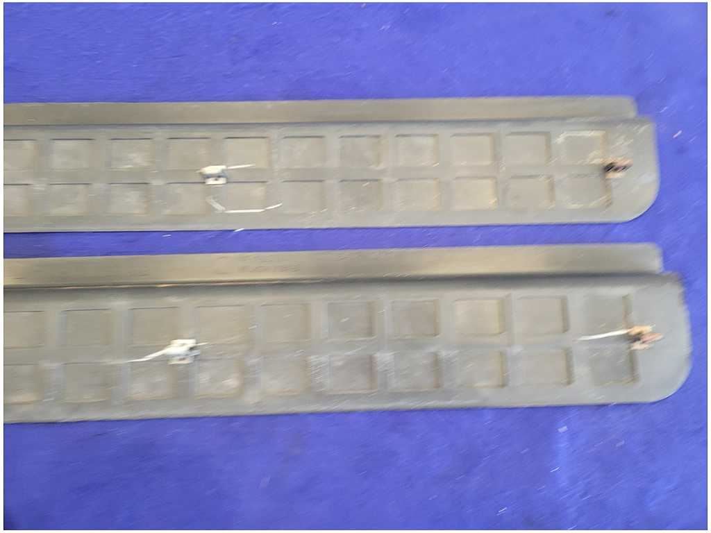 1998 - 2002 Pontiac Trans Am 5.7L Coupe Pair Door Sill Plates Scuff Lower 2679 - The Parts Farm