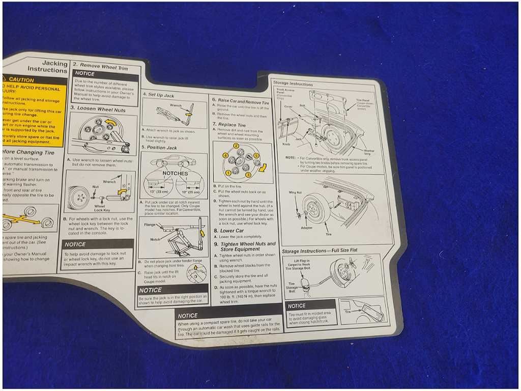 1998 - 2002 Pontiac Trans Am 5.7L Coupe Rear Jack Spare Tire Cover Trim 2679 - The Parts Farm