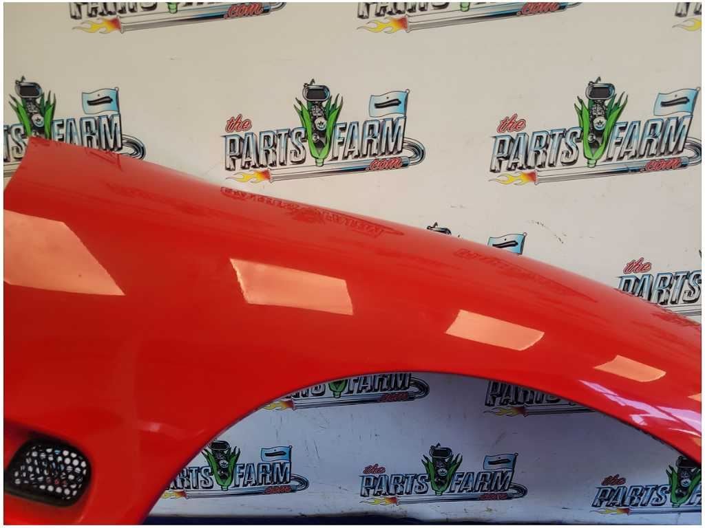 1998 - 2002 Pontiac Trans Am 5.7L Passenger Front Fender Paint Red 2679 - The Parts Farm
