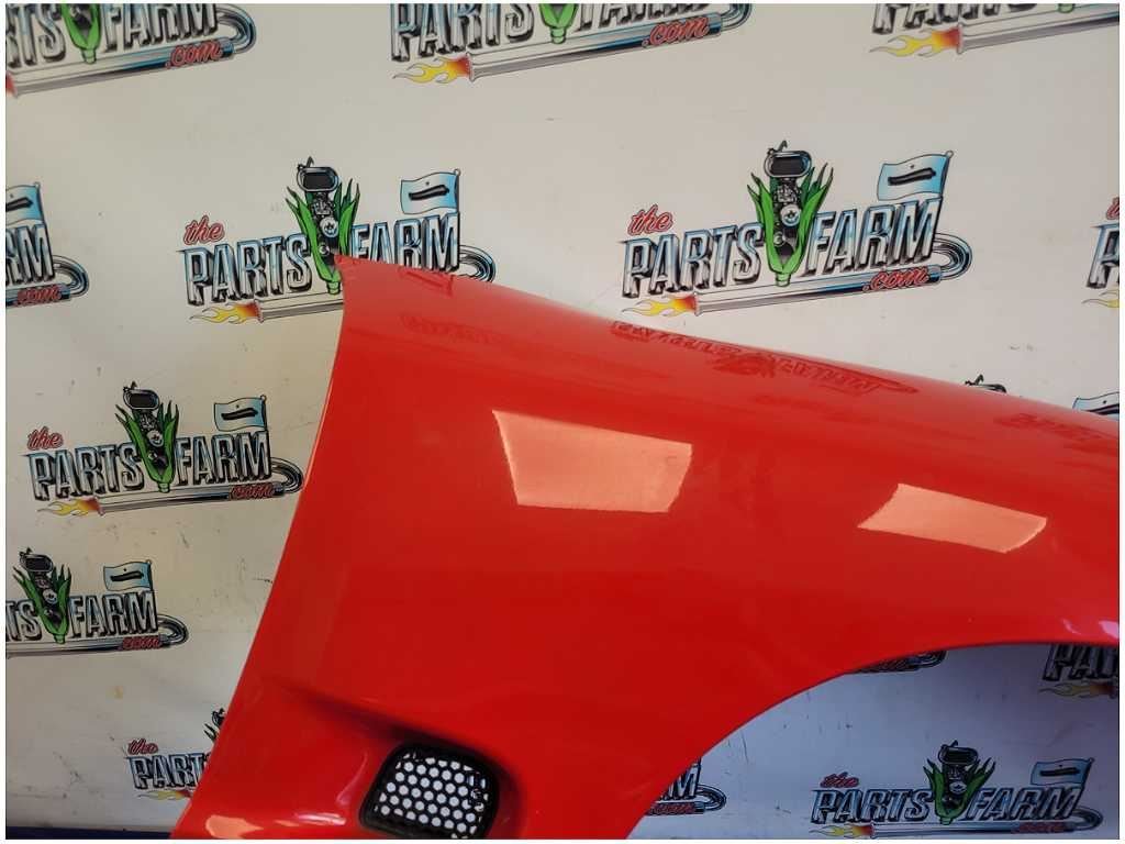 1998 - 2002 Pontiac Trans Am 5.7L Passenger Front Fender Paint Red 2679 - The Parts Farm