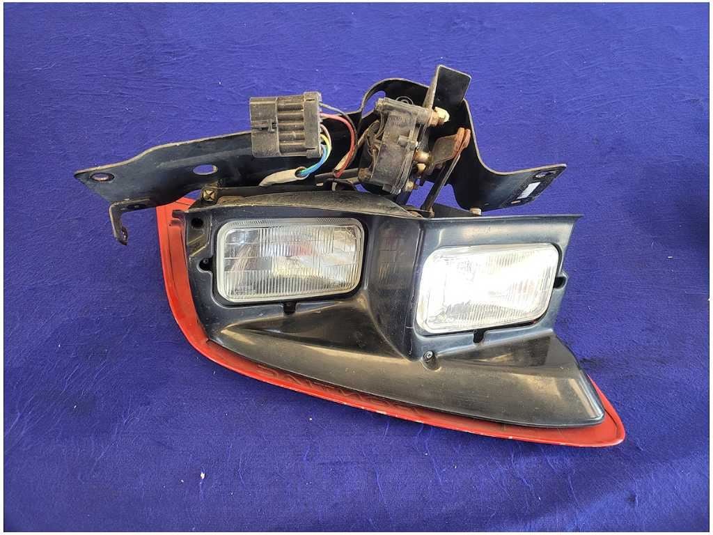 1998 - 2002 Pontiac Trans Am Firebird Driver Front Headlight Lamp Cover Red 2679 - The Parts Farm