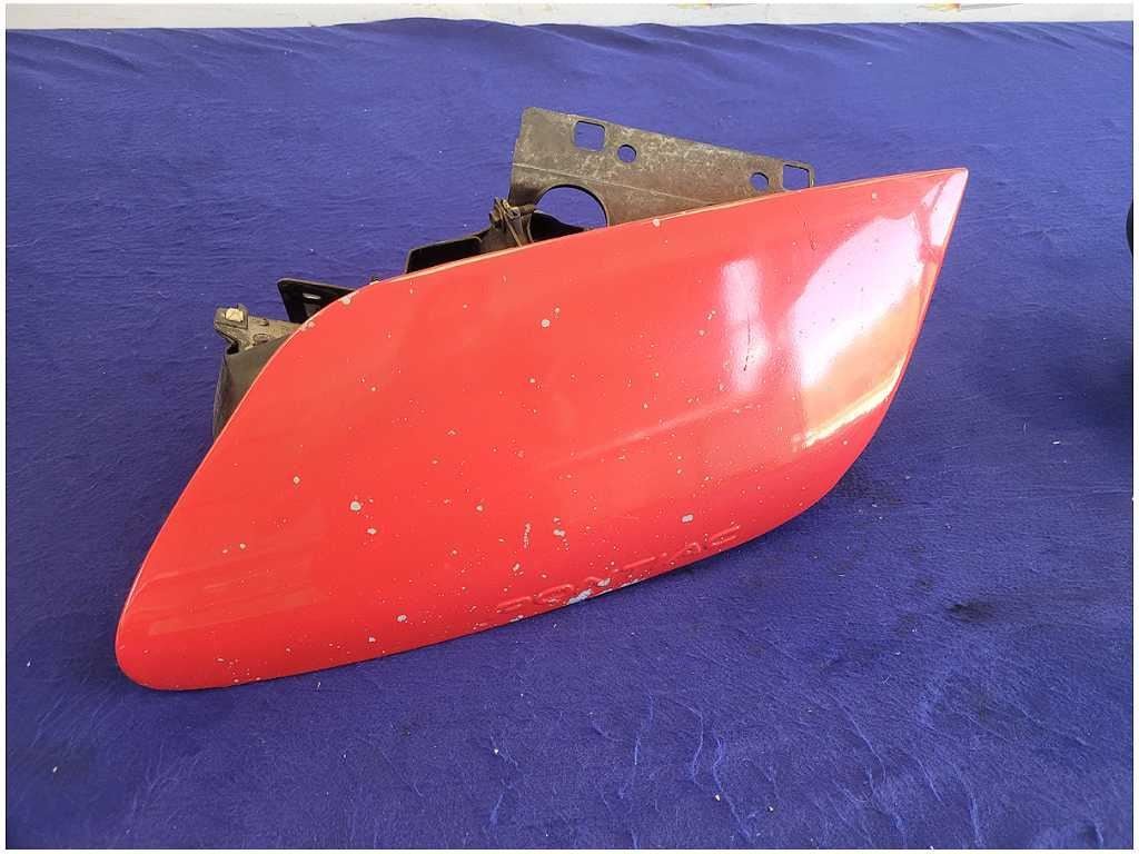 1998 - 2002 Pontiac Trans Am Firebird Driver Front Headlight Lamp Cover Red 2679 - The Parts Farm