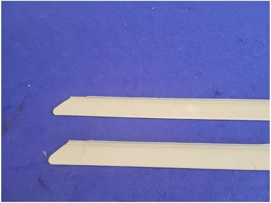 1999-2004 Ford Mustang GT 4.6L Pair Door Sill Plates Scuff Cover Charcoal 2675