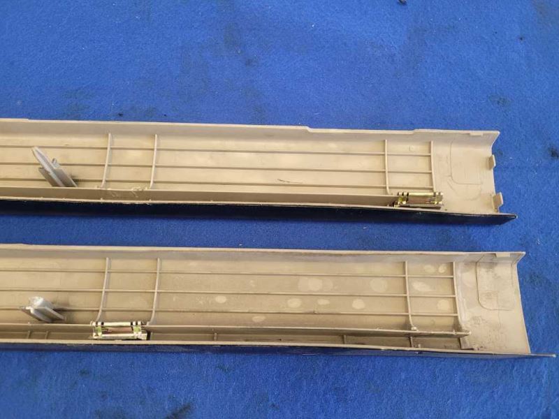 1999 - 2004 Ford Mustang GT Coupe Pair Door Sill Plates Scuff *Read* 2474 - The Parts Farm