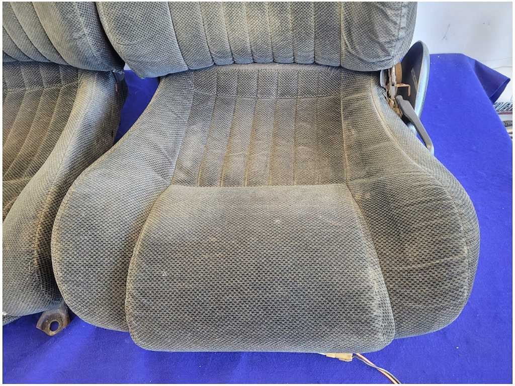 2000 - 2002 Pontiac Trans Am Firebird Set Cloth Seats Coupe Front Back 2679 - The Parts Farm