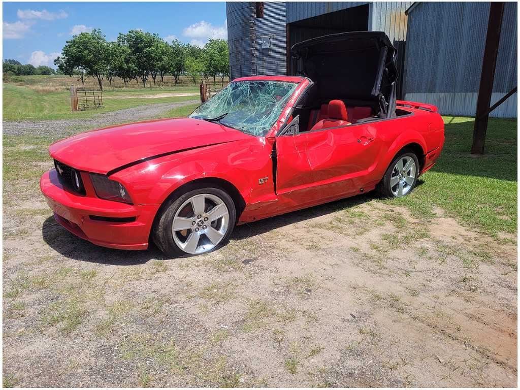 2005 - 2009 Ford Mustang GT 4.6L Driver Left Front Door Handle Pull 2723 - The Parts Farm