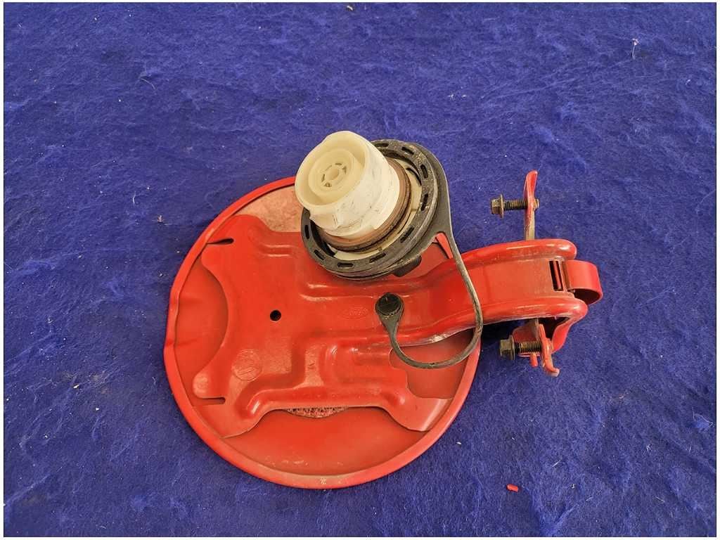 2005 - 2009 Ford Mustang GT Fuel Door Gas Cap Driver Rear Paint D3 2723 - The Parts Farm