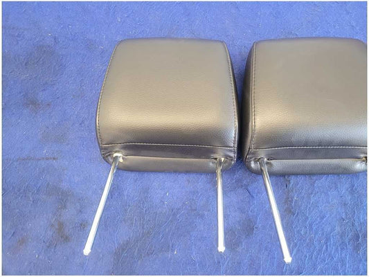 2005-2009 Ford Mustang GT GT500 Pair Front Head Rests Leather Coupe 2808