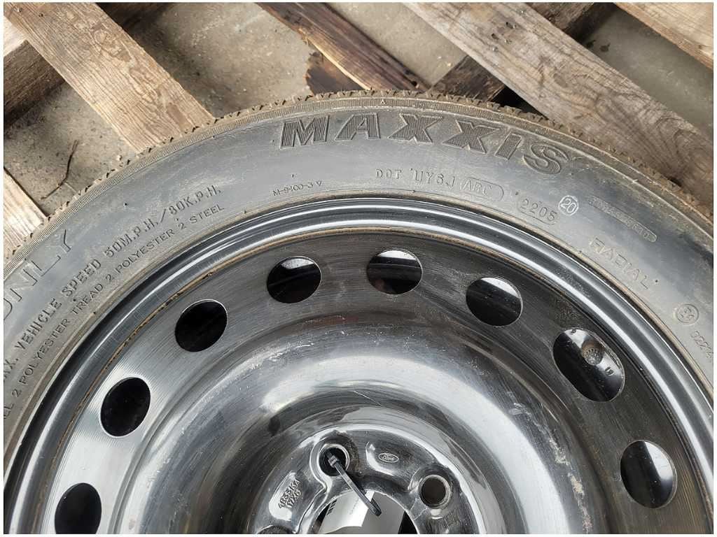 2005 - 2011 Ford Mustang GT Wheel 17x5 Compact Spare Tire Emergency 2723 - The Parts Farm