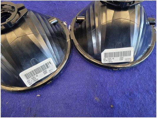 2010-2012 Ford Mustang GT S197 Pair Front Fog Lights Driving Upper Grill 2715