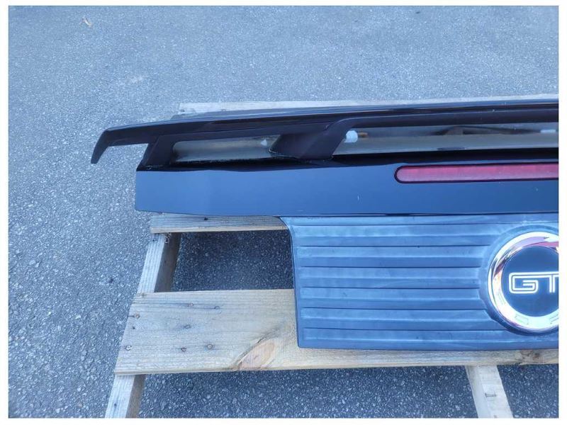 2010 - 2012 Ford Mustang GT Trunk Deck Lid Back Wing Spoiler Emblem Paint UA 2307 - The Parts Farm