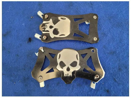 2010-2015 Chevrolet Camaro SS Pair Pedal Covers Automatic A/T Skulls 2567