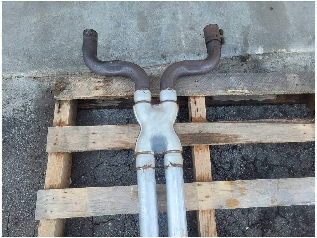 2010 - 2015 Chevrolet Camaro SS Exhaust Straight Pipe Homemade No Muffler 2698 - The Parts Farm