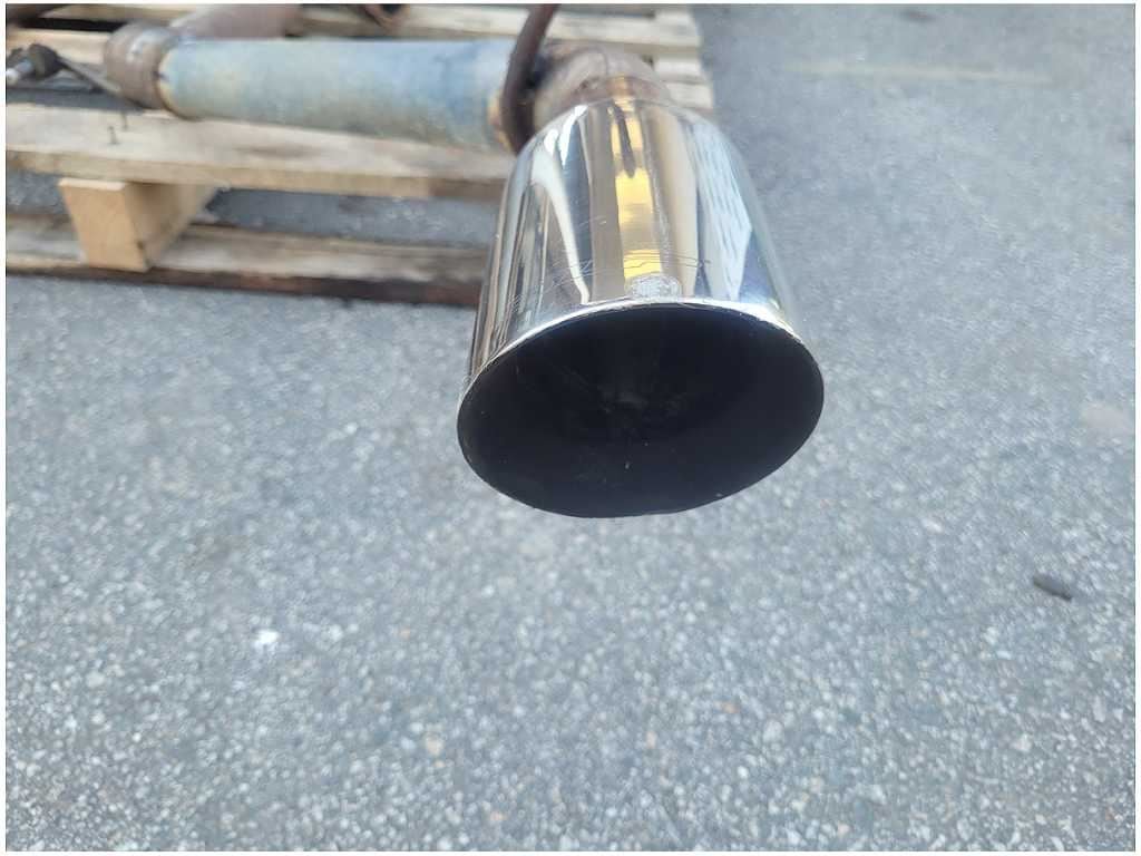 2010 - 2015 Chevrolet Camaro SS Exhaust Straight Pipe Homemade No Muffler 2698 - The Parts Farm