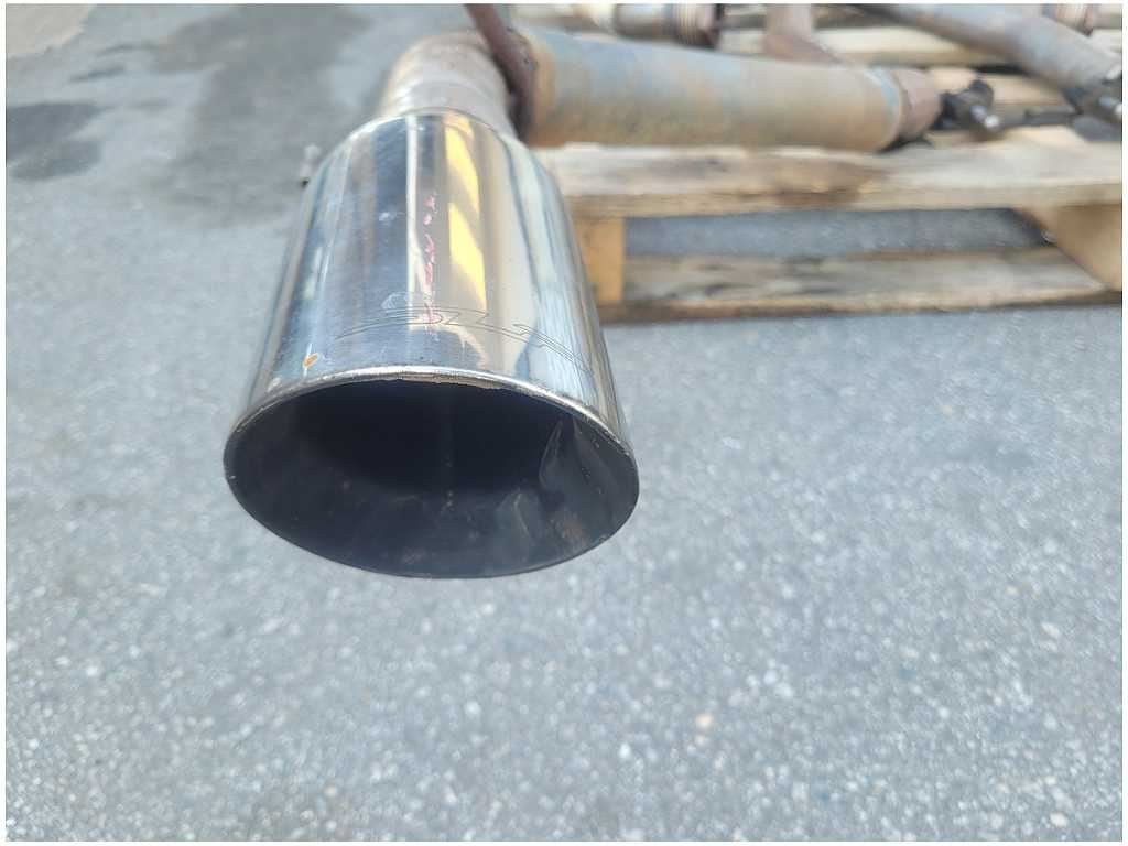 2010 - 2015 Chevrolet Camaro SS Exhaust Straight Pipe Homemade No Muffler 2698 - The Parts Farm