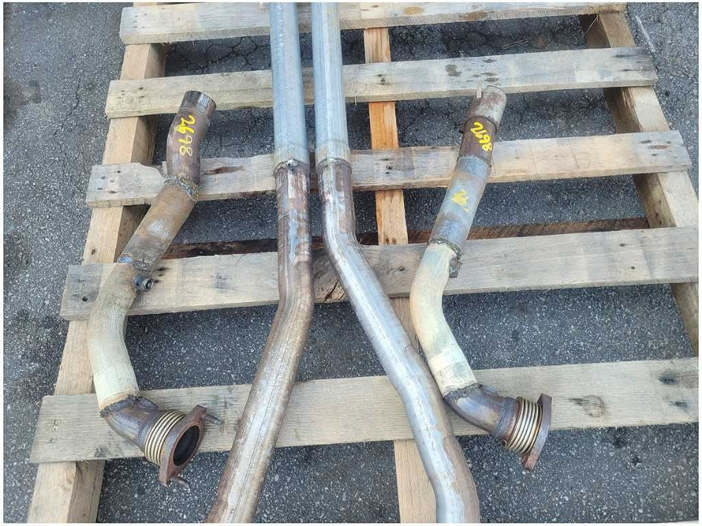 2010 - 2015 Chevrolet Camaro SS Exhaust Straight Pipe Homemade No Muffler 2698 - The Parts Farm