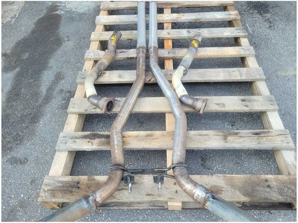 2010 - 2015 Chevrolet Camaro SS Exhaust Straight Pipe Homemade No Muffler 2698 - The Parts Farm