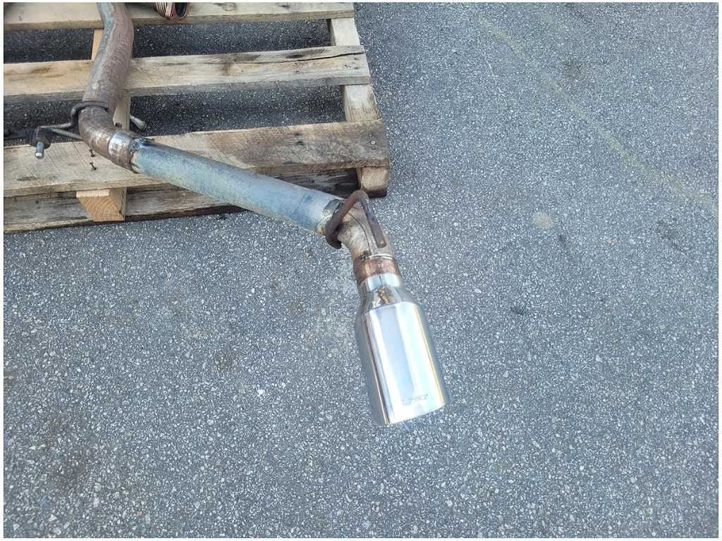 2010 - 2015 Chevrolet Camaro SS Exhaust Straight Pipe Homemade No Muffler 2698 - The Parts Farm