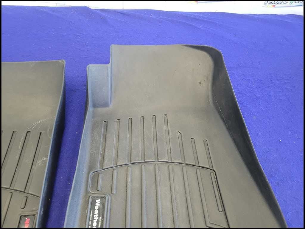 2010 - 2015 Chevrolet Camaro SS Front Floor Mats Cover Rubber Pair Protect 2673 - The Parts Farm