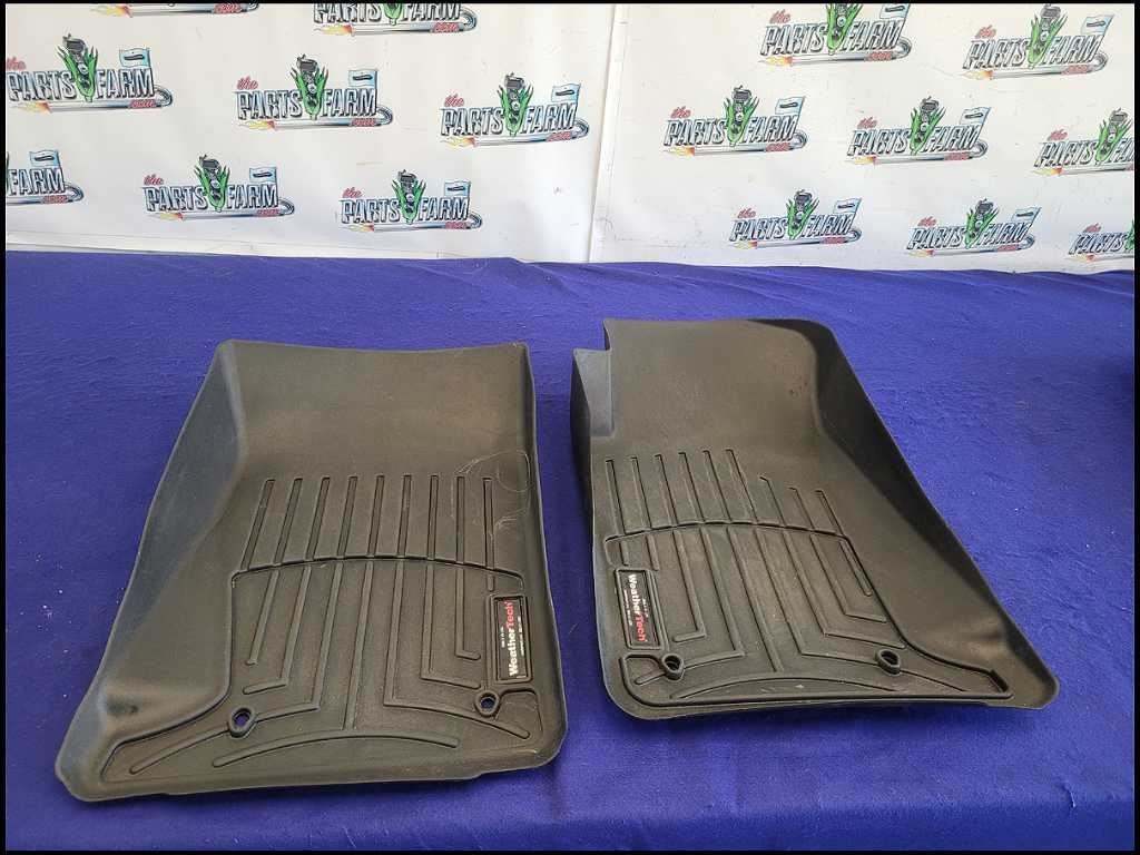 2010 - 2015 Chevrolet Camaro SS Front Floor Mats Cover Rubber Pair Protect 2673 - The Parts Farm