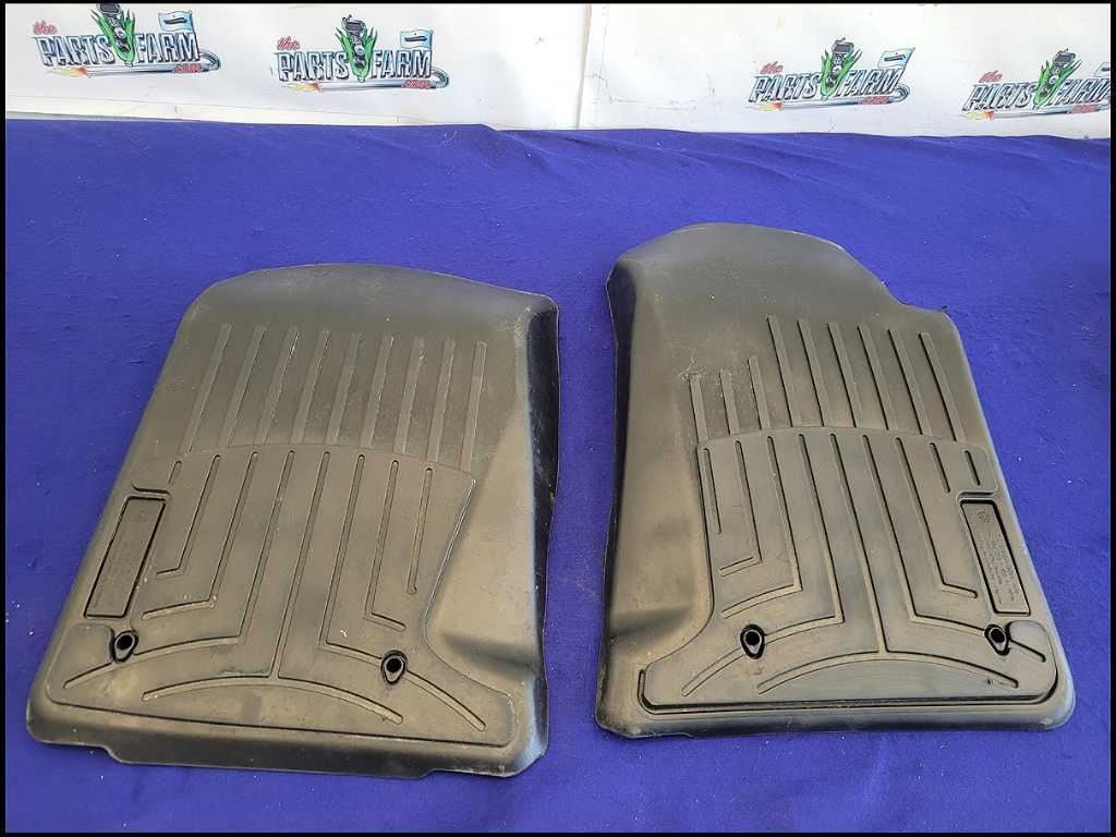 2010 - 2015 Chevrolet Camaro SS Front Floor Mats Cover Rubber Pair Protect 2673 - The Parts Farm