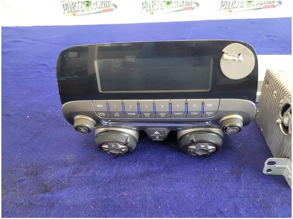 2010 Chevrolet Camaro SS Audio Radio Control Panel AM - FM Stereo 2732 - The Parts Farm