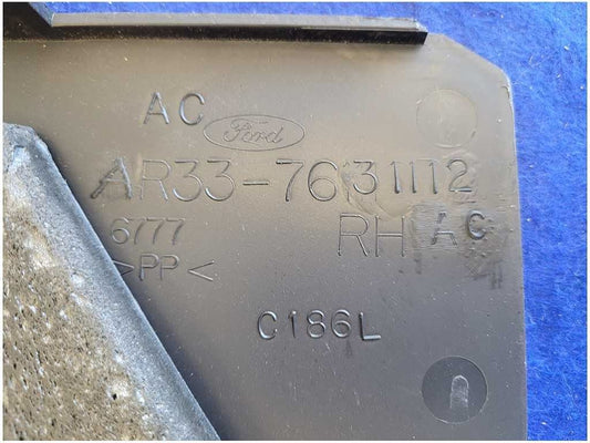 2011-2014 Ford Mustang Convertible Passenger Rear Quarter Panel Trim 2879