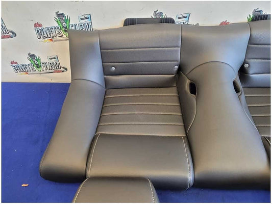 2011-2014 Ford Mustang GT Convertible Rear Leather Seats Upper Lower 2901