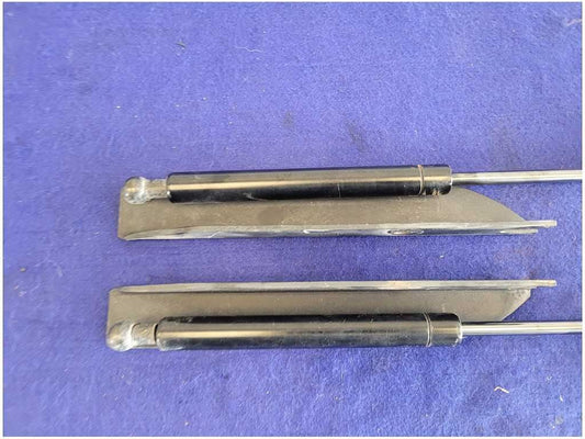 2011-2014 Ford Mustang GT S197 5.0L Pair Aftermarket Hood Struts Hinges 2728