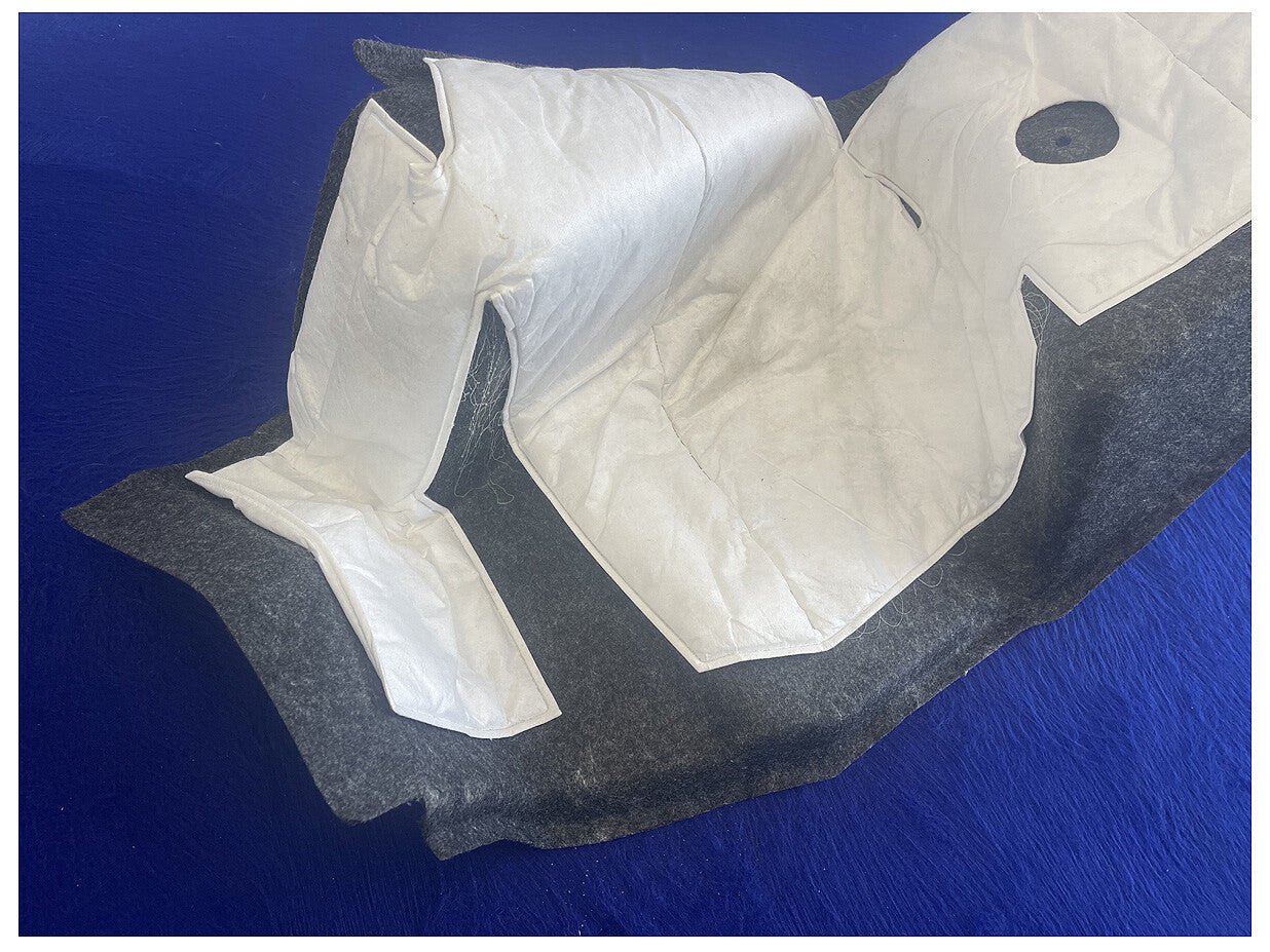 2011 - 2014 Ford Mustang Interior Trunk Carpet Quarter Panel Driver LH Left OEM - The Parts Farm