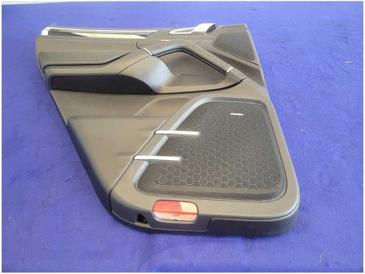2011-2014 Porsche Cayenne 3.0L Diesel Driver Rear Door Panel Black 2465