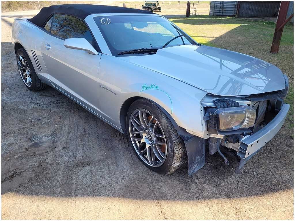 2011 - 2015 Chevy Camaro Convertible Passenger Front Door Shell Paint Silver 2835 - The Parts Farm