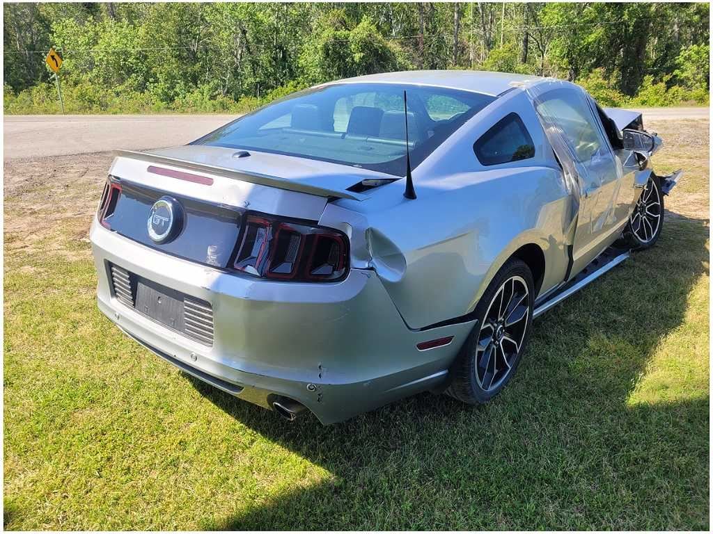 2013 - 2014 Ford Mustang GT Driver Rear View Mirror Spot Glass Paint UX 2714 - The Parts Farm