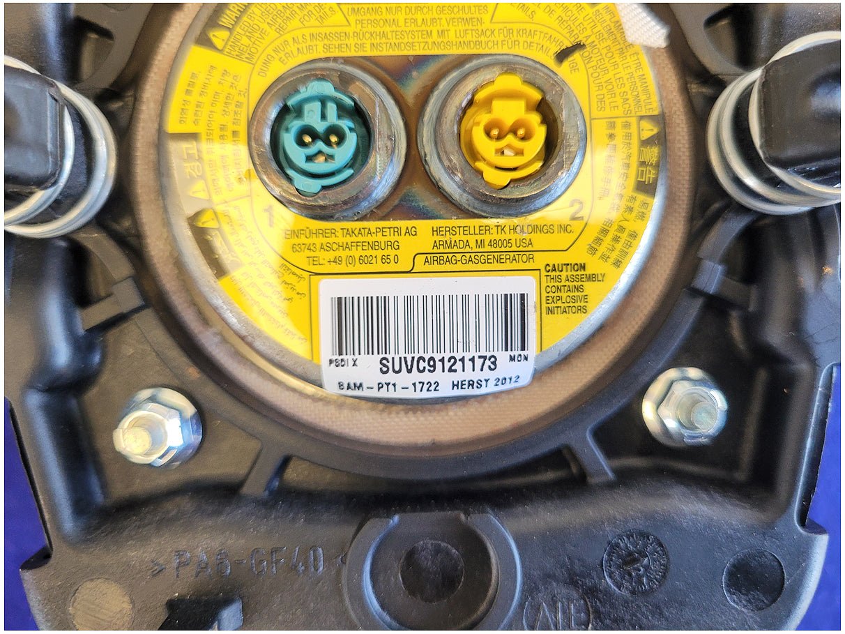 2013 Chevrolet Camaro SS Coupe Driver Air Bag Steering Wheel 2731 - The Parts Farm