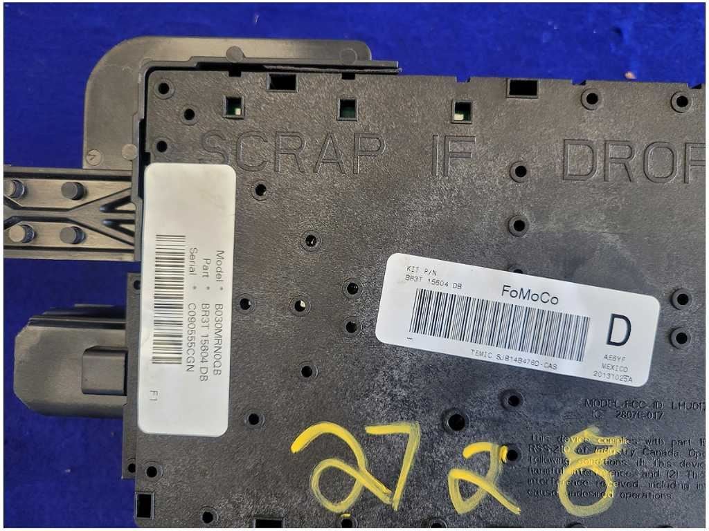 2014 Ford Mustang GT 5.0L S197 Body Control Module A/T BCM Coupe Fuse 2728 - The Parts Farm
